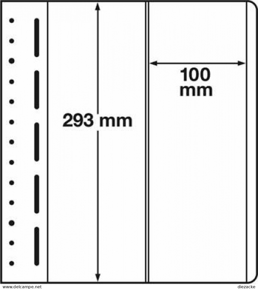 Leuchtturm LB Blankoblätter LB 2 VERT. (10er Pack) 315141 Neu ( - Blank Pages