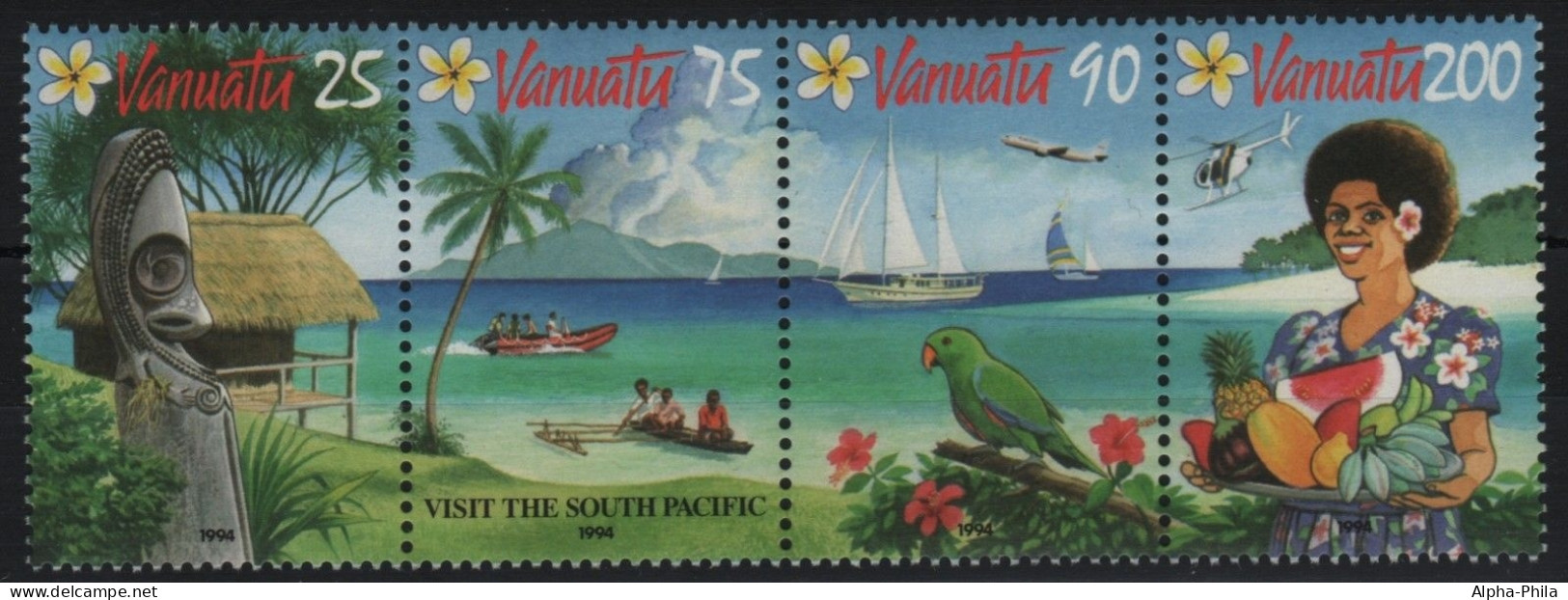 Vanuatu 1994 - Mi-Nr. Mi.Nr. 960-963 ** - MNH - Natur - Vanuatu (1980-...)