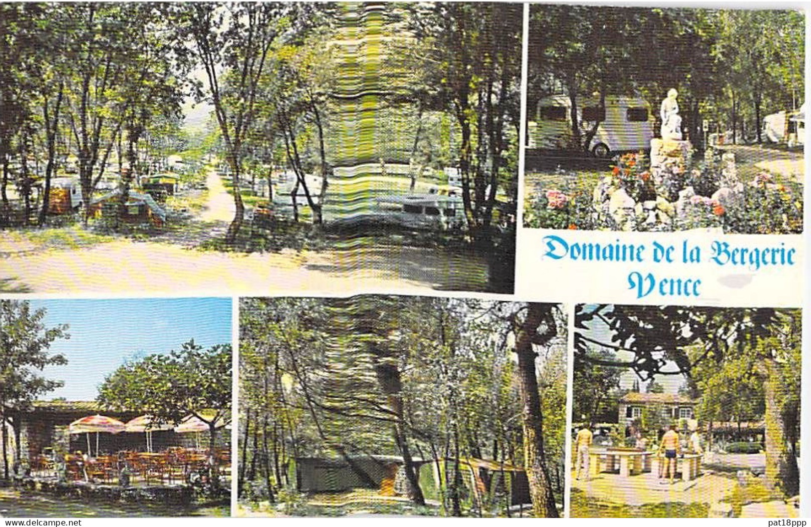 FRANCE - Beau Lot de 100 CPSM-CPM CAMPING dont 35 dentelées (15 PF et 20 GF dont 10 colorisées) 0.15 €/carte - 80 scans