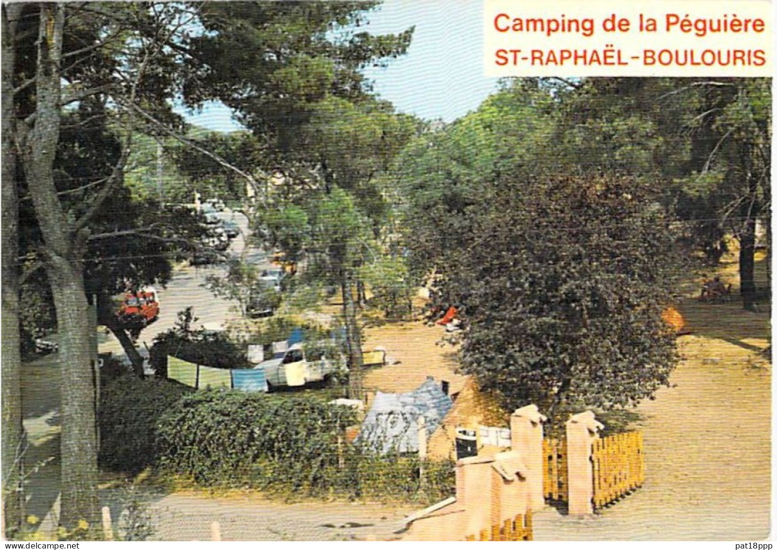 FRANCE - Beau Lot de 100 CPSM-CPM CAMPING dont 35 dentelées (15 PF et 20 GF dont 10 colorisées) 0.15 €/carte - 80 scans