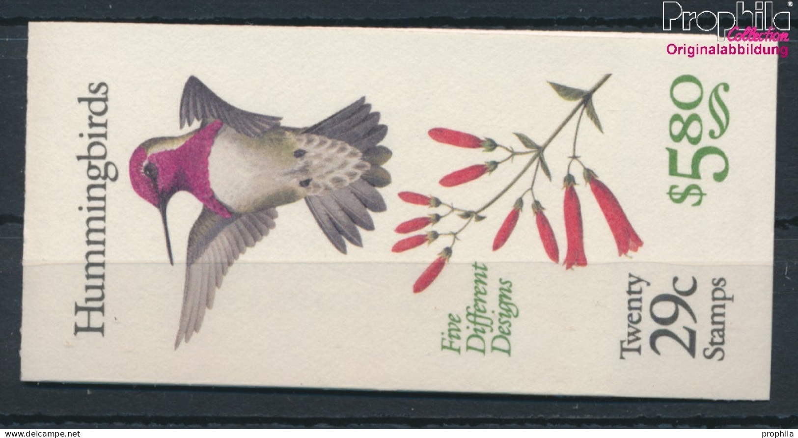 USA MH153 (kompl.Ausg.) Postfrisch 1992 Kolibris (10348570 - Unused Stamps