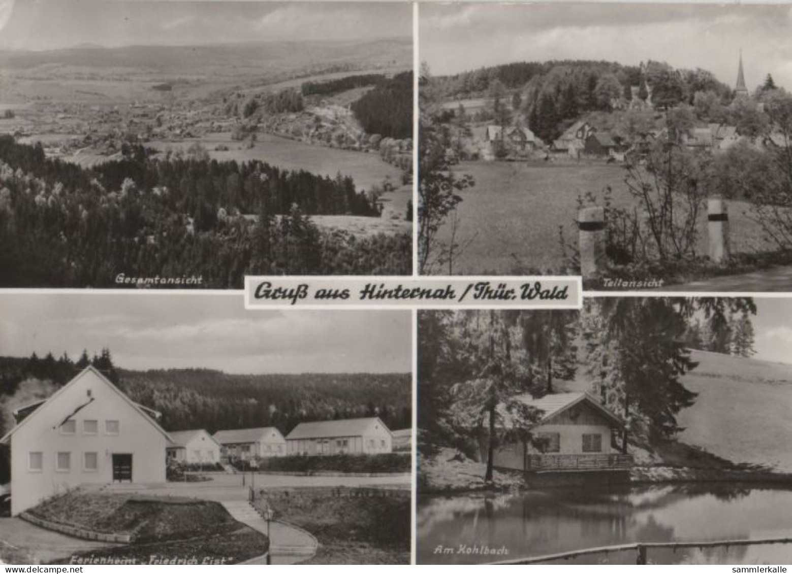 77518 - Nahetal-Waldau, Hinternah - U.a. Am Kohlbach - 1980 - Hildburghausen