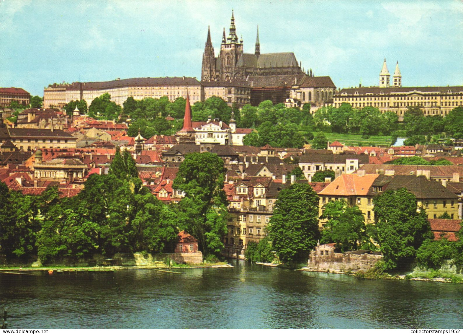 PRAGUE, ARCHITECTURE, CASTLE, CZECH REPUBLIC, POSTCARD - Tchéquie