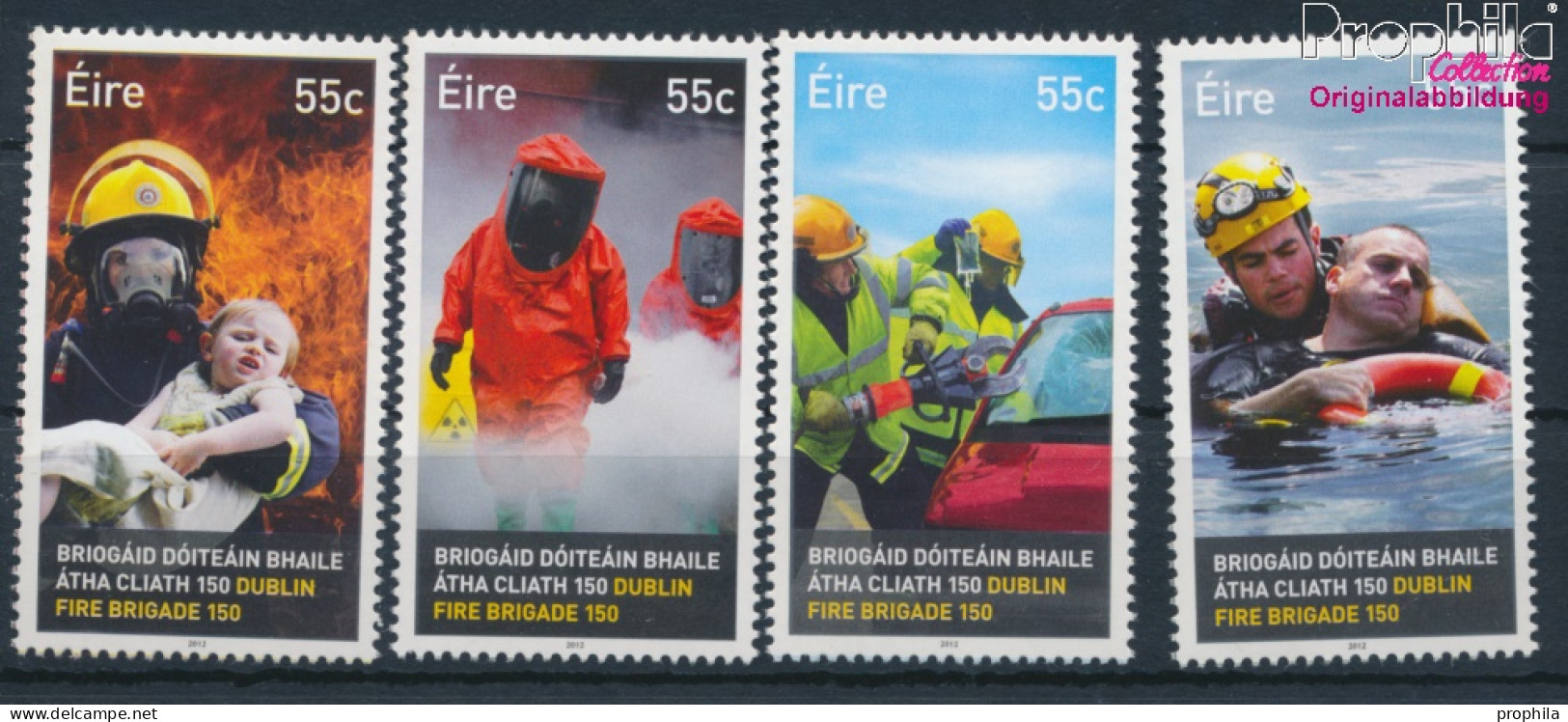 Irland 2022A-2025A (kompl.Ausg.) Postfrisch 2012 Feuerwehr In Dublin (10348059 - Unused Stamps