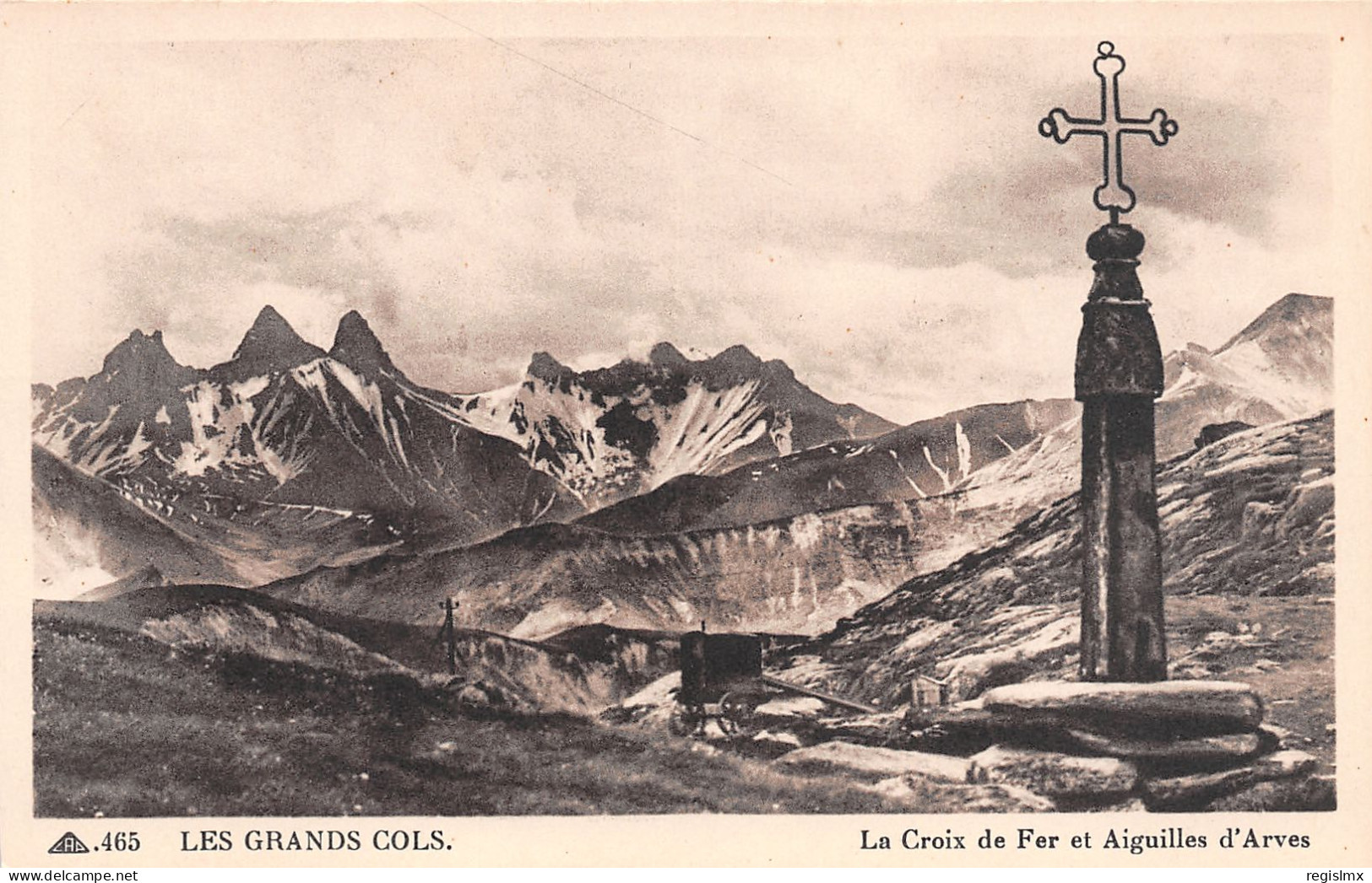 73-LES GRANDS COLS LA CROIX DE FER ET AIGUILLES D ARVES-N°T1132-F/0087 - Autres & Non Classés