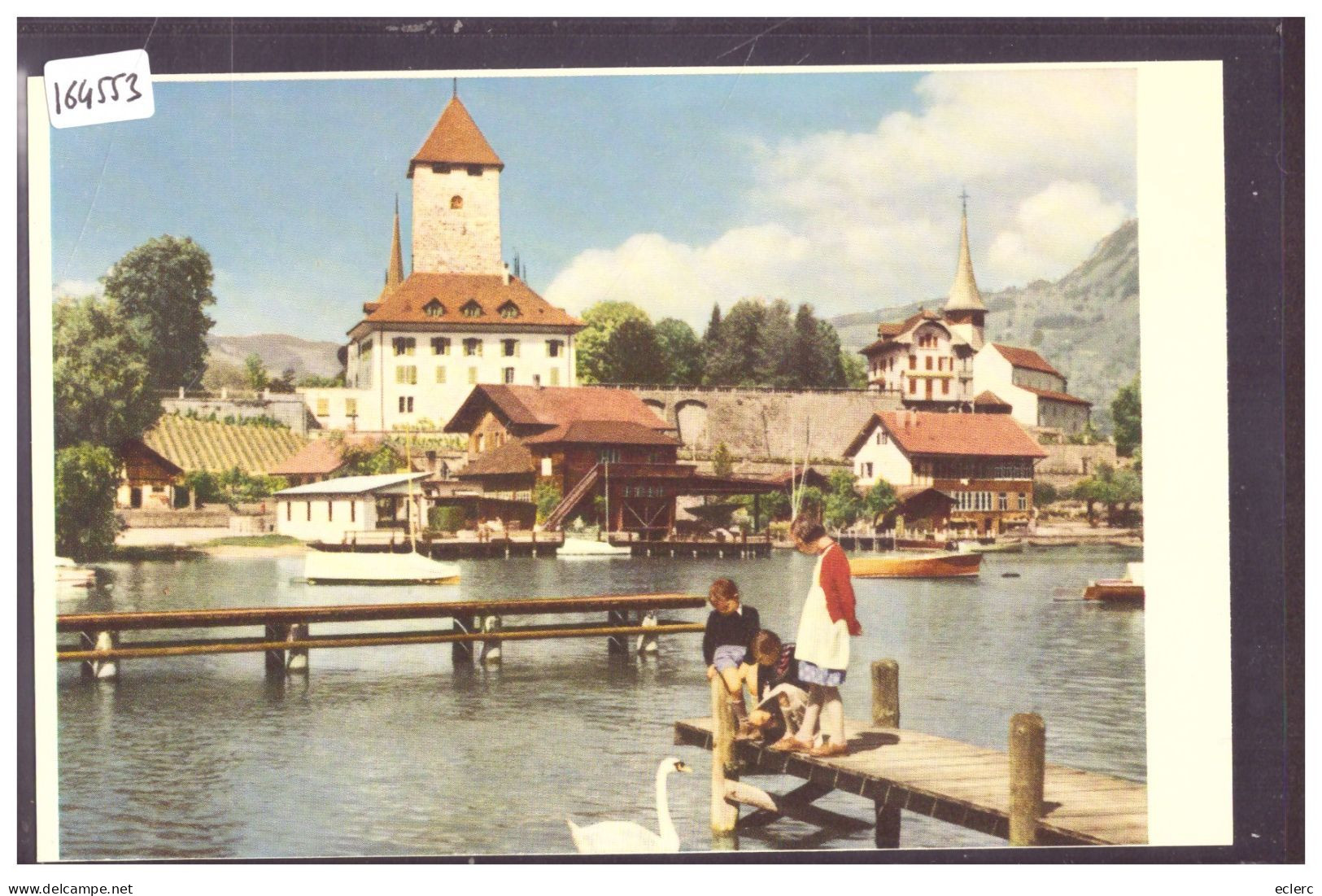 SPIEZ - SEEBUCHT MIT SCHLOSS - TB - Spiez