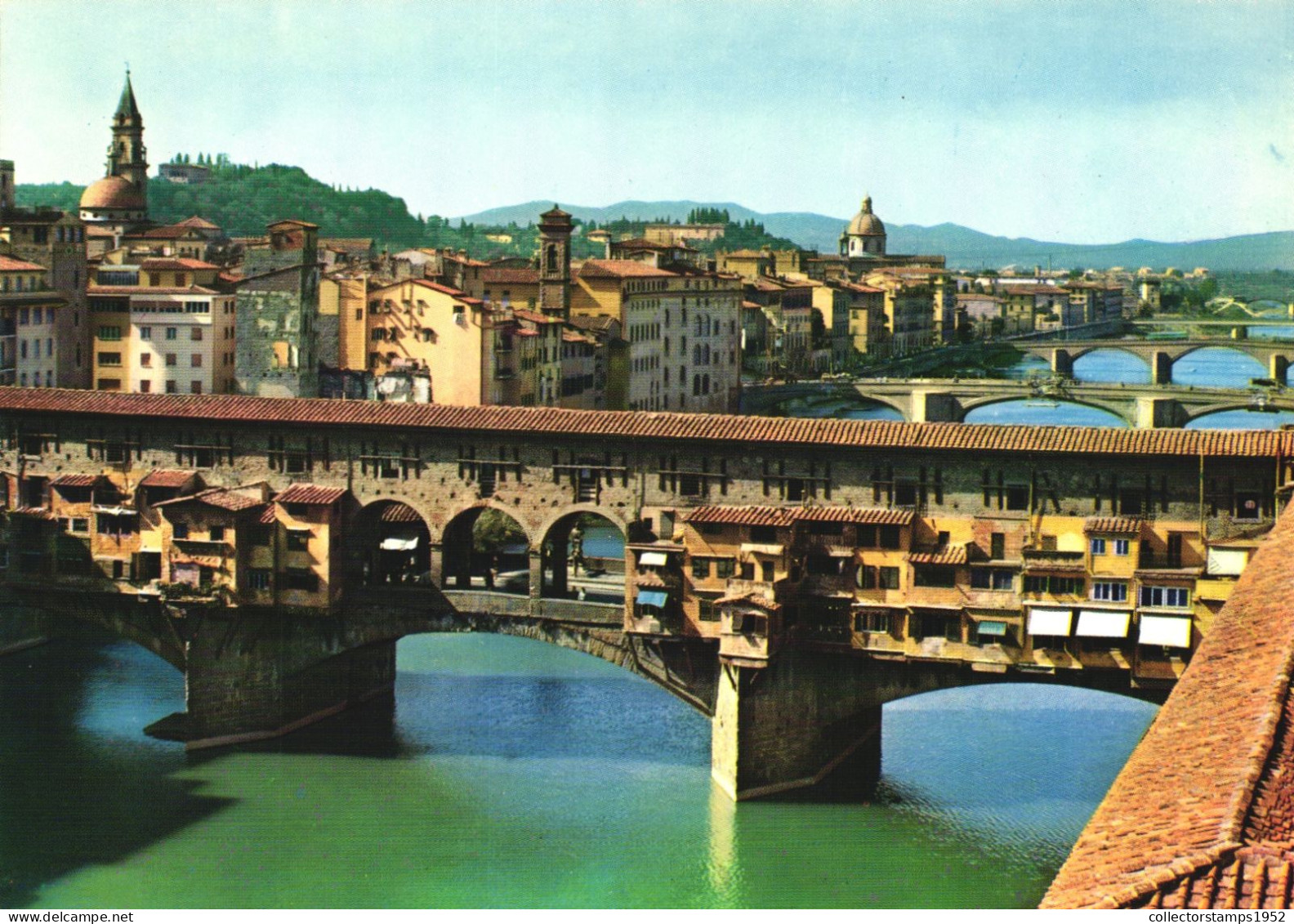 FIRENZE, TOSCANA, ARCHITECTURE, BRIDGE, ITALY, POSTCARD - Firenze (Florence)