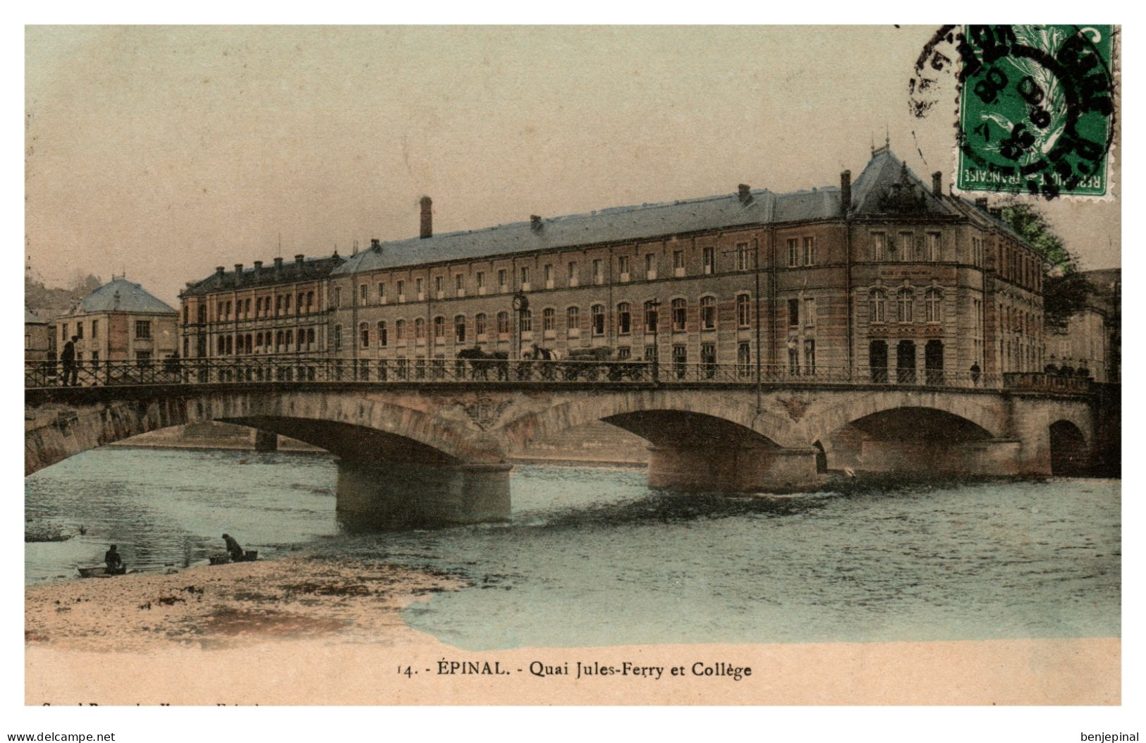 Epinal - Quai Jules-Ferry Et Collège - Epinal