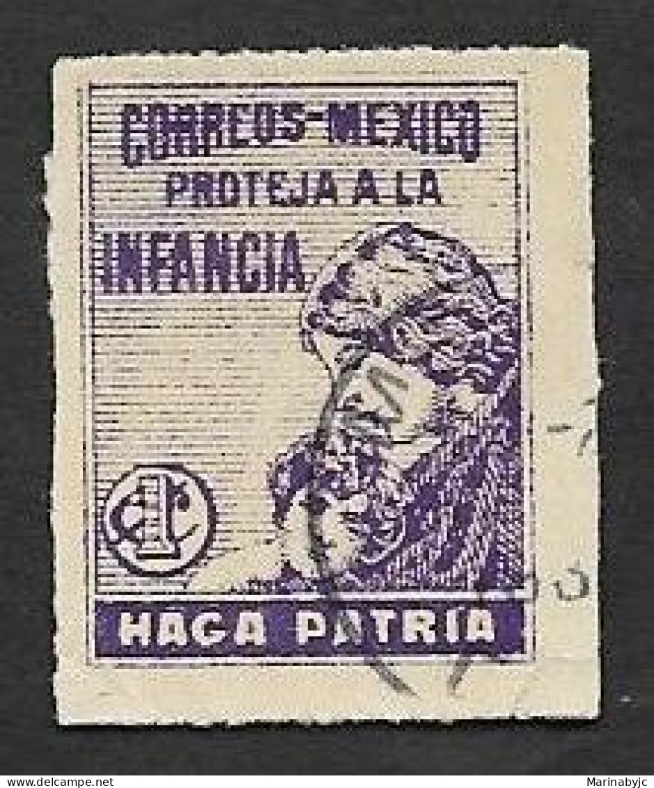 SE)1929 MEXICO PROTECT CHILDREN RING 1P SCT RA5, USED - Mexiko