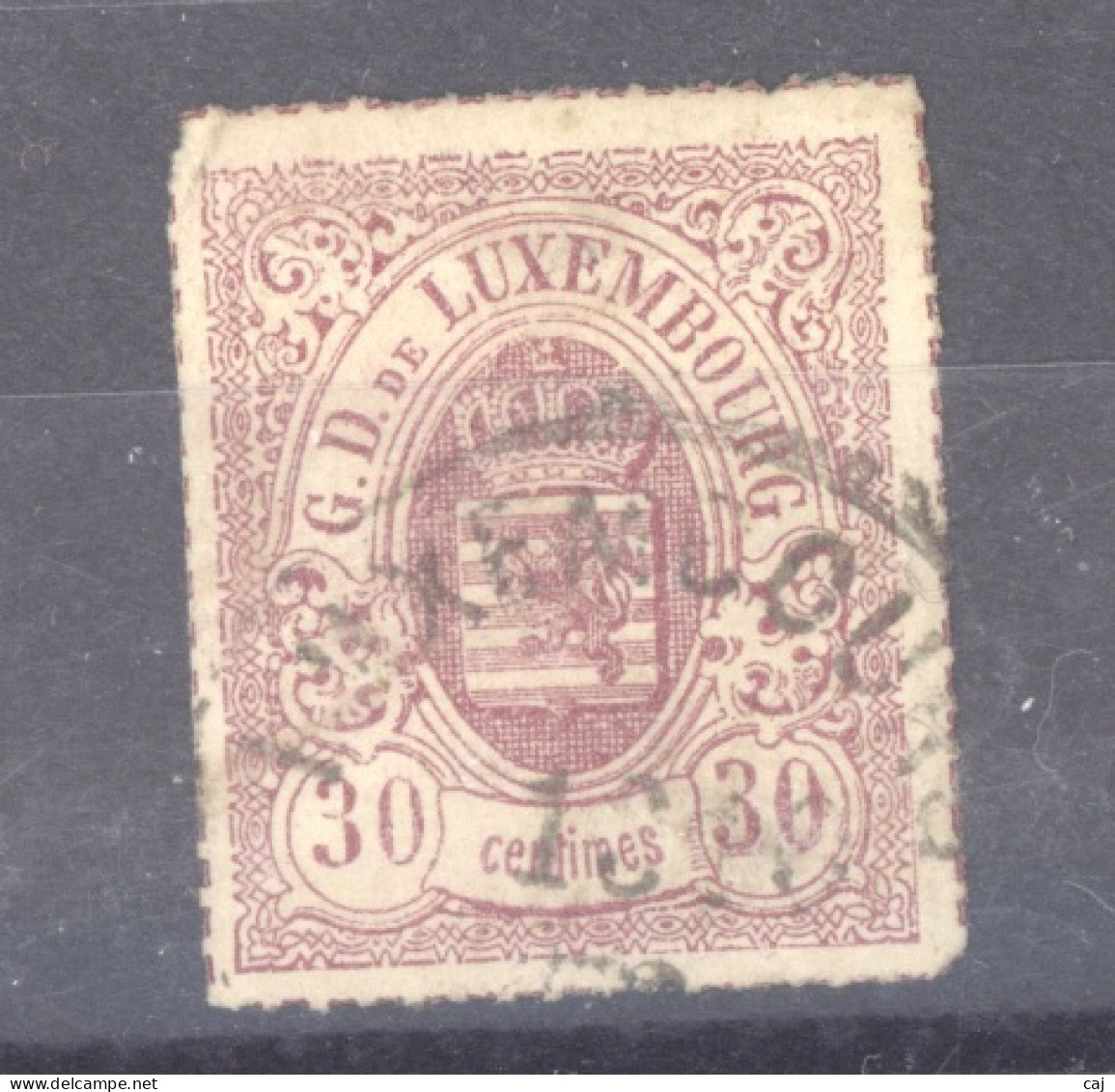 Luxembourg  :  Mi  21  (o) - 1859-1880 Wappen & Heraldik