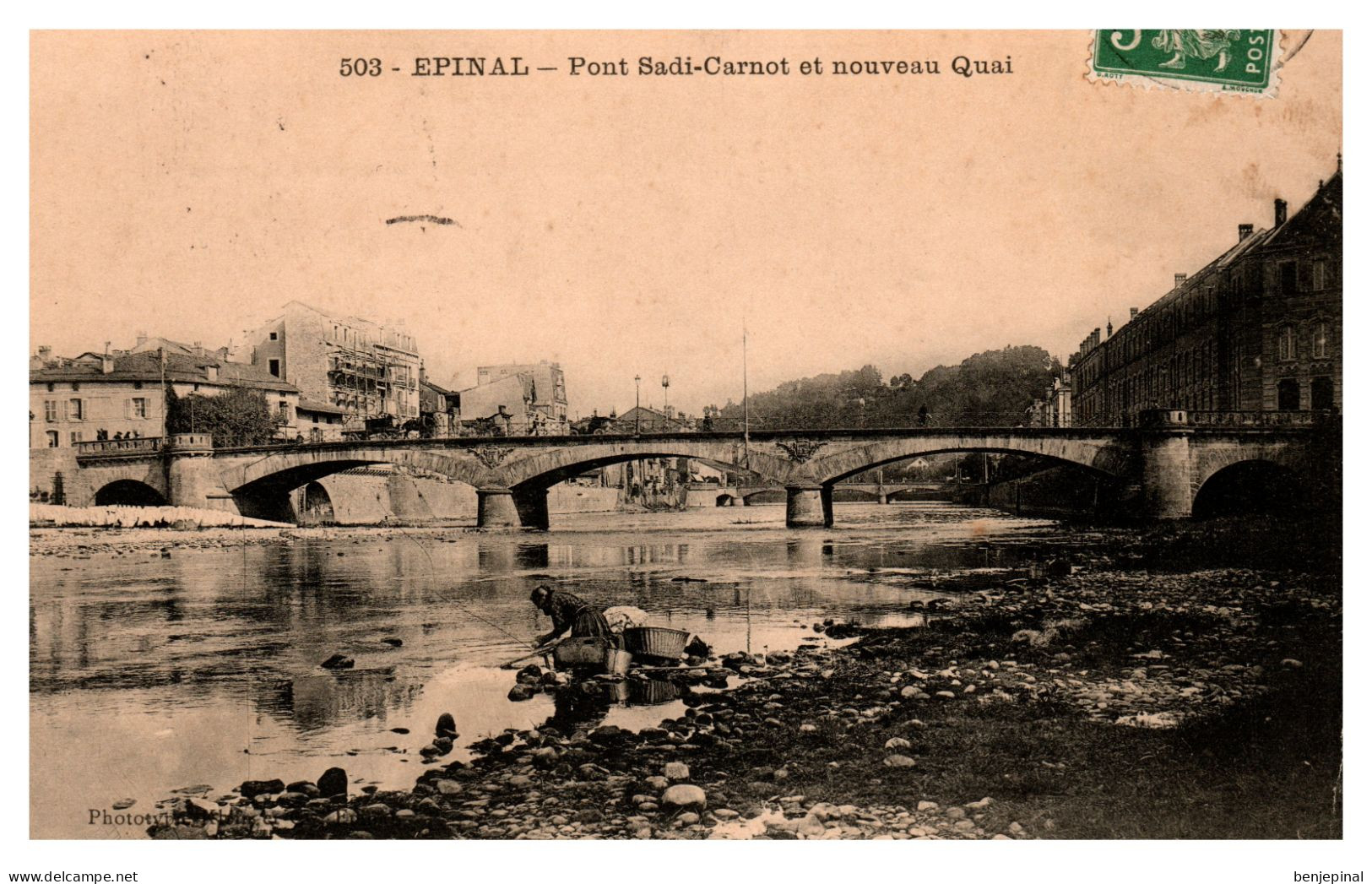 Epinal - Pont Sadi-Carnot Et Nouveau Quai - Epinal