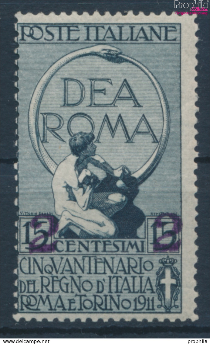 Italien 109I Postfrisch 1913 Königreich Italien Mit Aufdruck (10364319 - Neufs