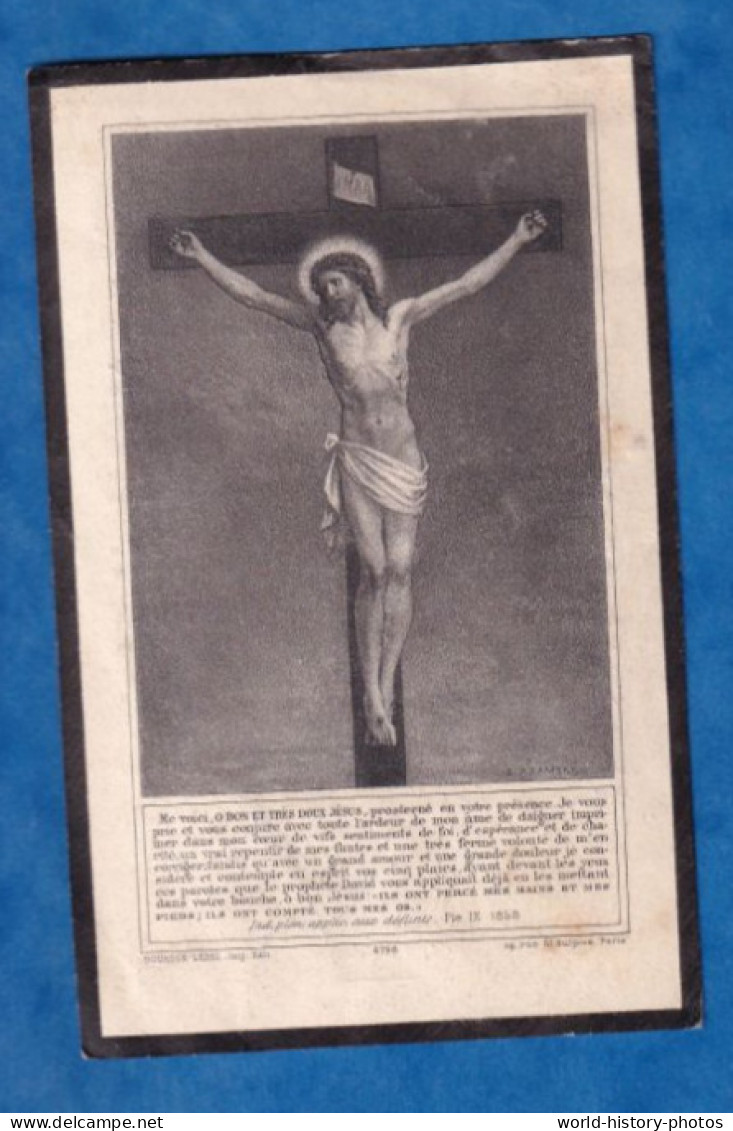 Faire Part De Décés - EVREUX , 1922 - Mademoiselle Laure QUEMIN Directrice Institution Notre Dame D' EVREUX - école - Obituary Notices