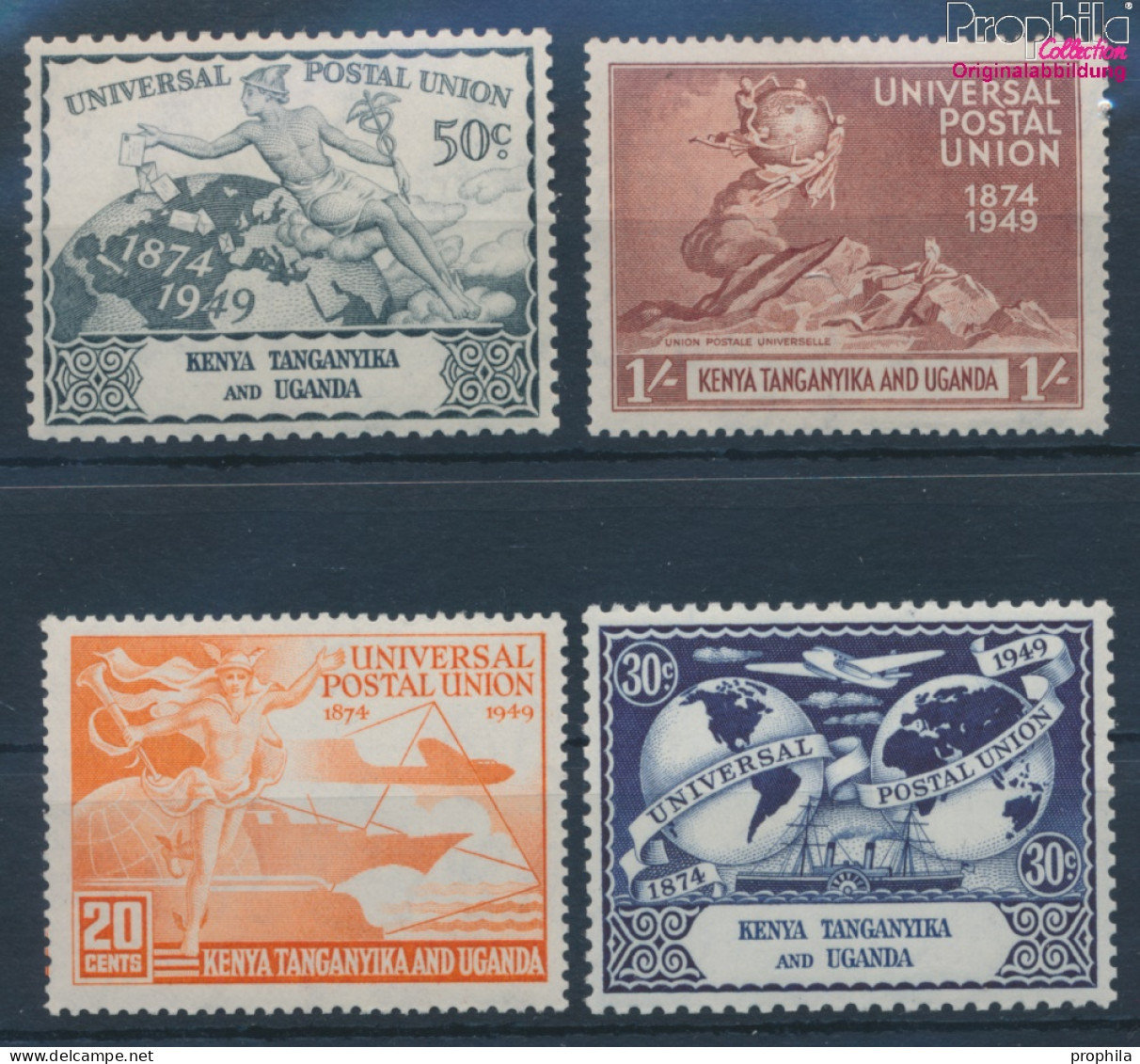 Ostafrikanische Gemeinschaft Postfrisch 75 Jahre UPU 1949 75 Jahre UPU  (10364266 - Sonstige - Afrika
