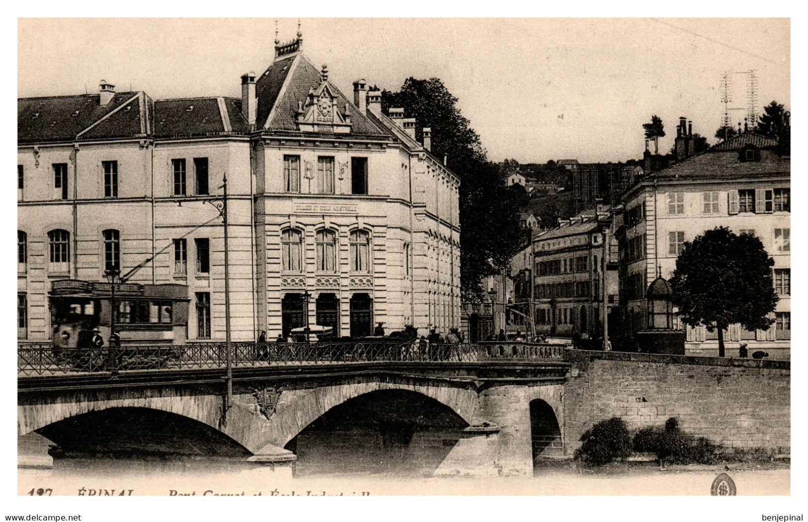 Epinal - Pont Carnot Et Ecole Industrielle (tramway) - Epinal