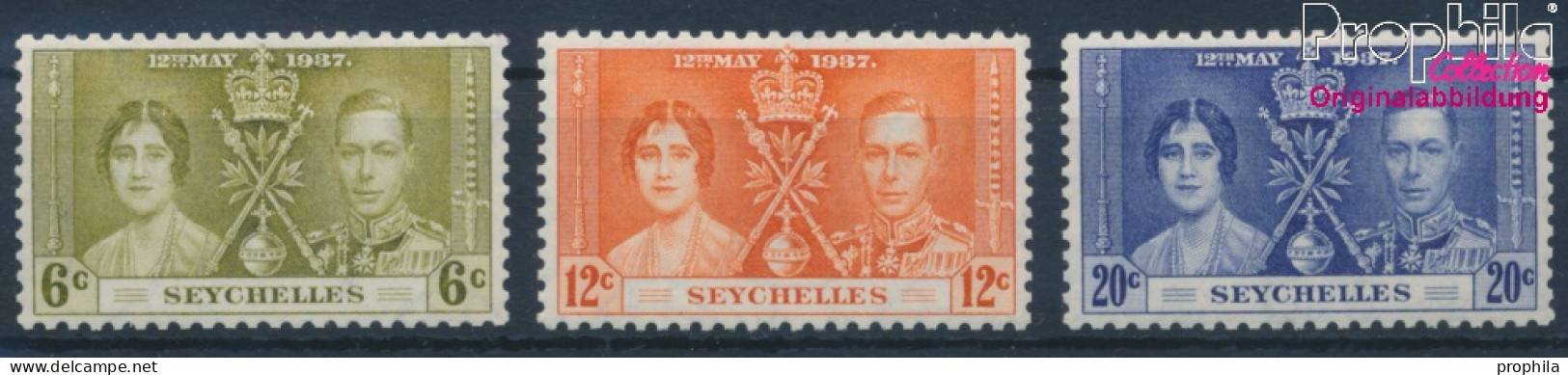 Seychellen Postfrisch Krönung 1937 Krönung  (10364166 - Seychelles (...-1976)