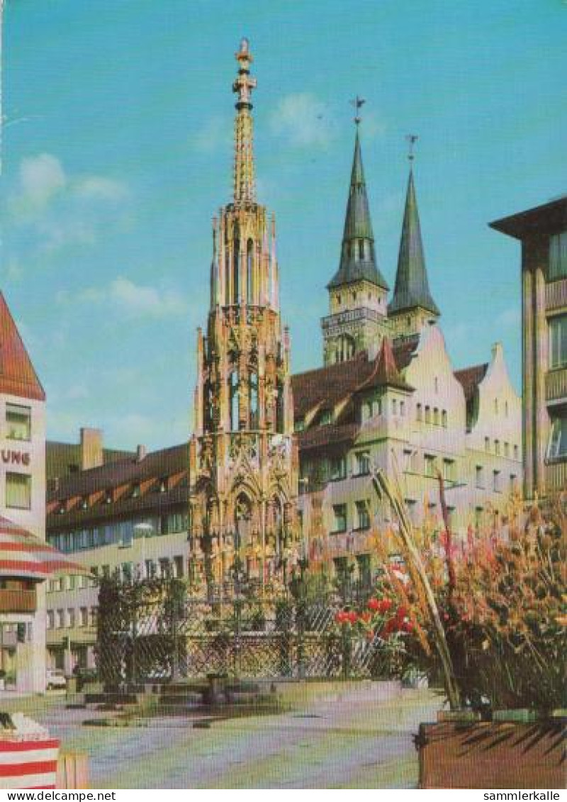 14883 - Nürnberg - Schöner Brunnen - 1976 - Nuernberg