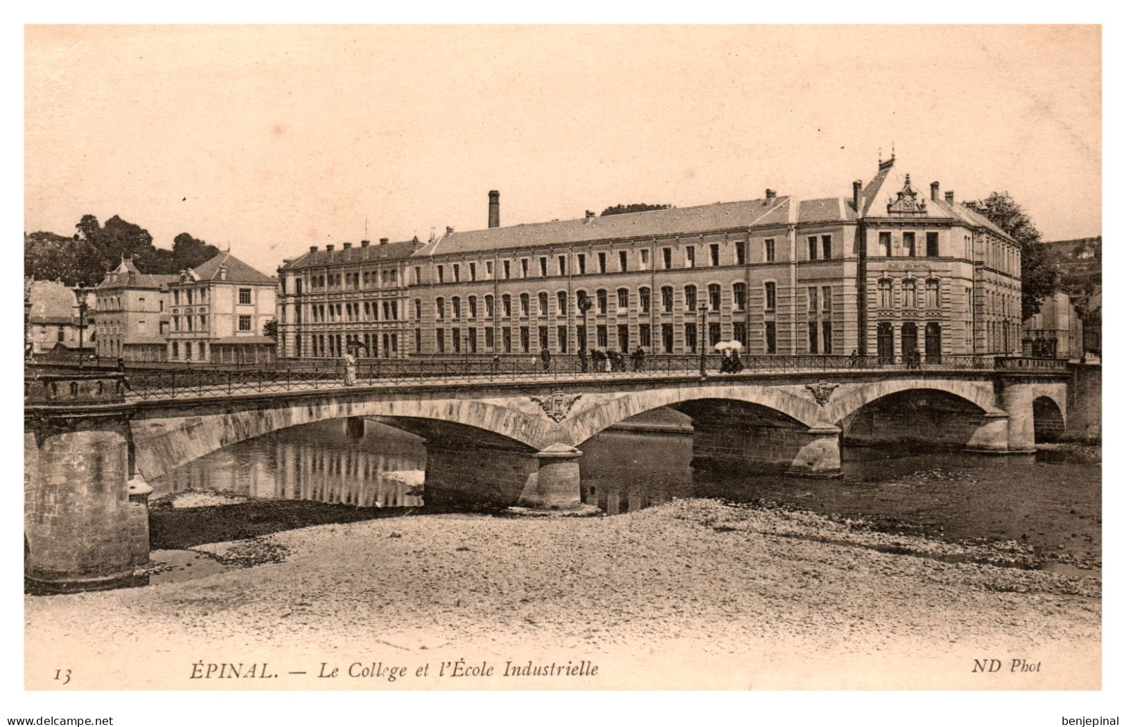 Epinal - Le Collège Et L'Ecole Industrielle - Epinal