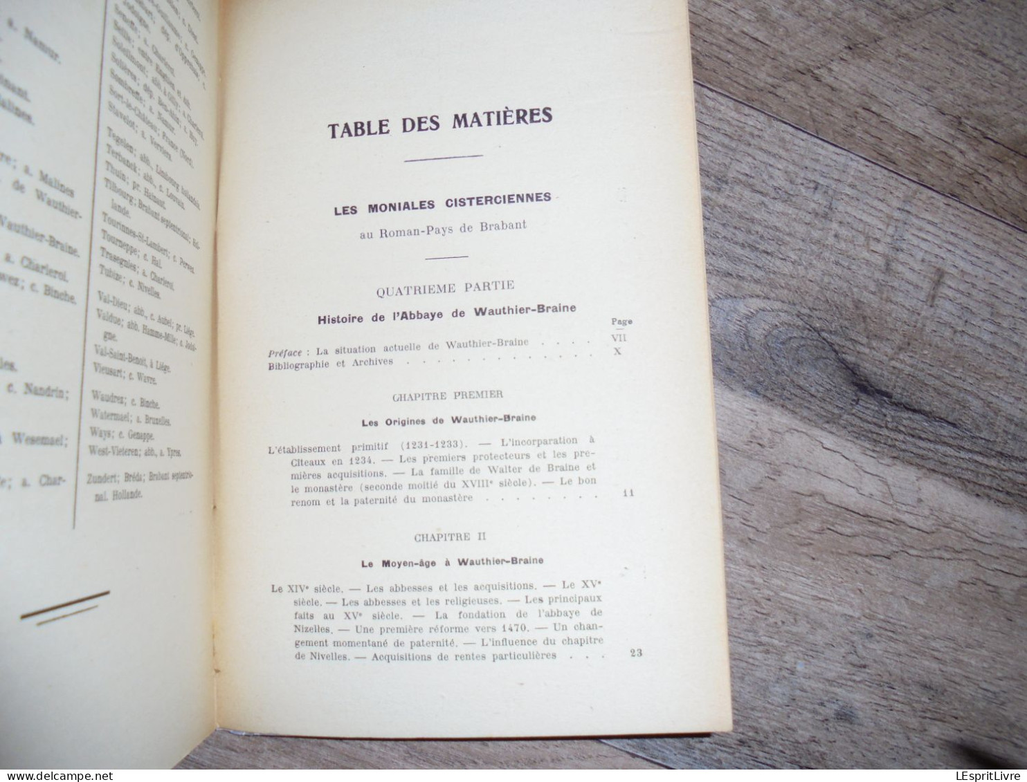 LES MONIALES CISTERCIENNES 1 à 4 Abbaye Aywières Ramée Florival Wauthier Braine Régionalisme Brabant Wallon