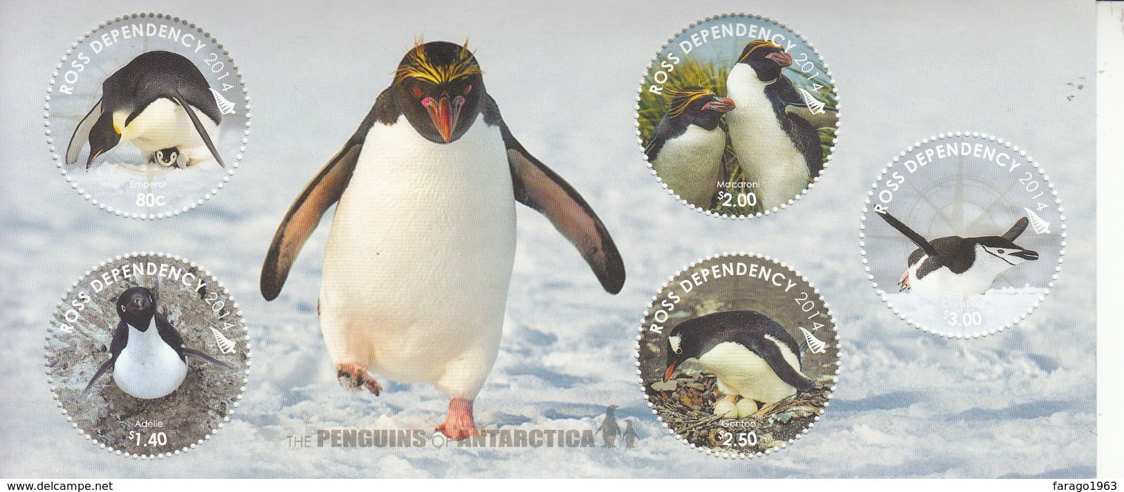 2014  Ross Dependency Penguins Miniature Sheet MNH - Ungebraucht