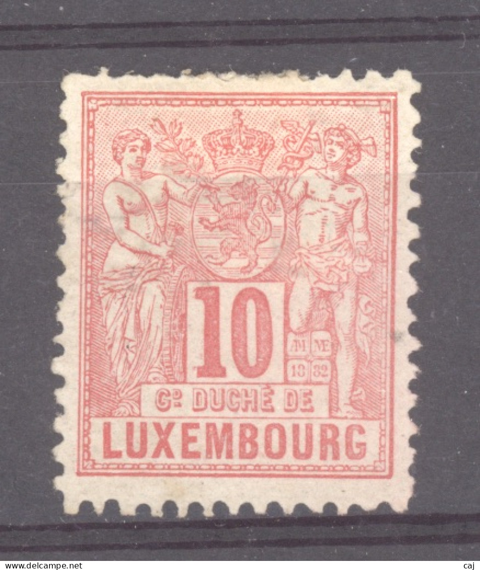 Luxembourg  :  Mi  49A   *  Dentelé 12 ½ X 12 - 1882 Allégorie