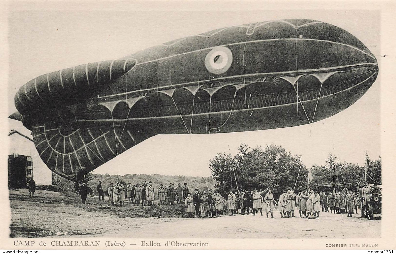 Militaria Isere Camp De Chambaran Ballon D'observation - Barracks