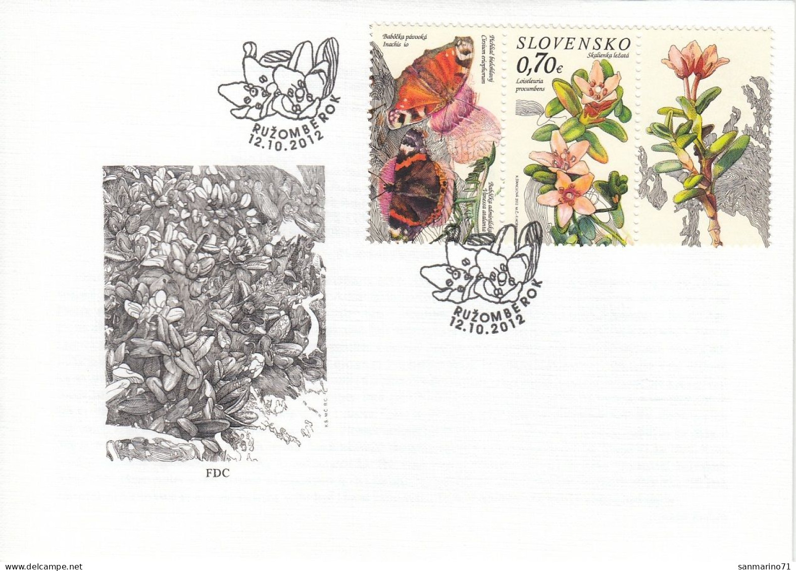 FDC SLOVAKIA 692 - FDC