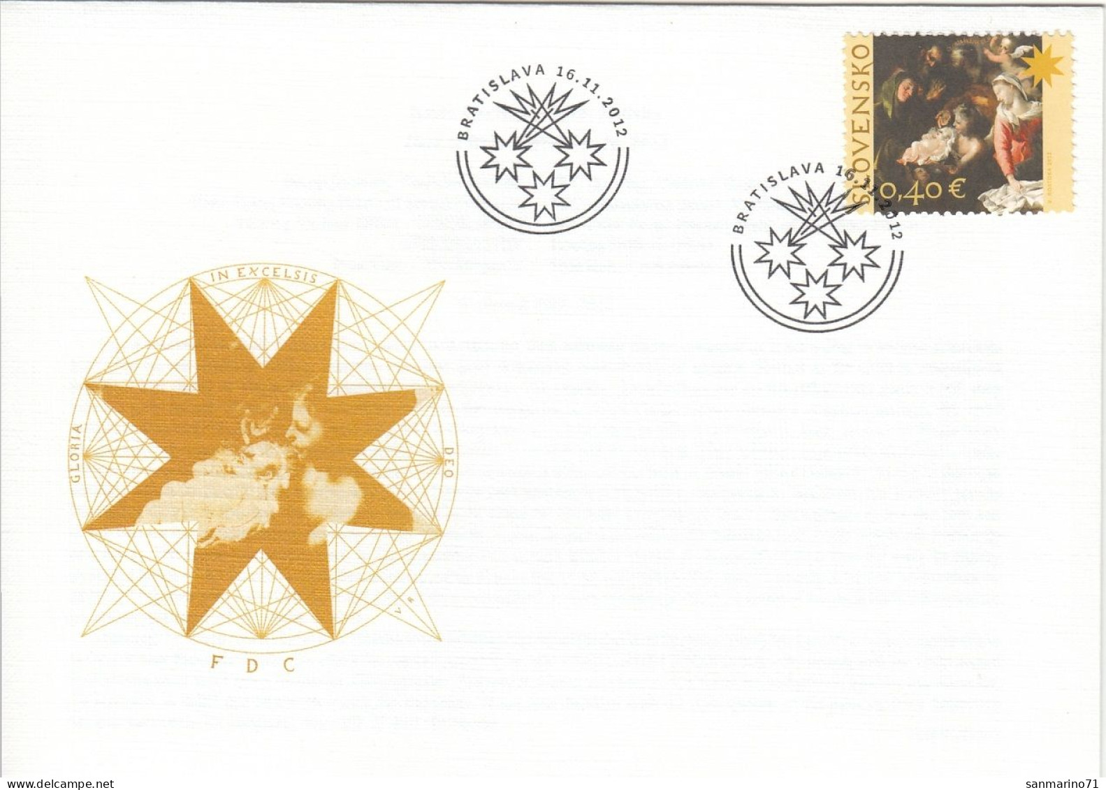 FDC SLOVAKIA 694 - FDC