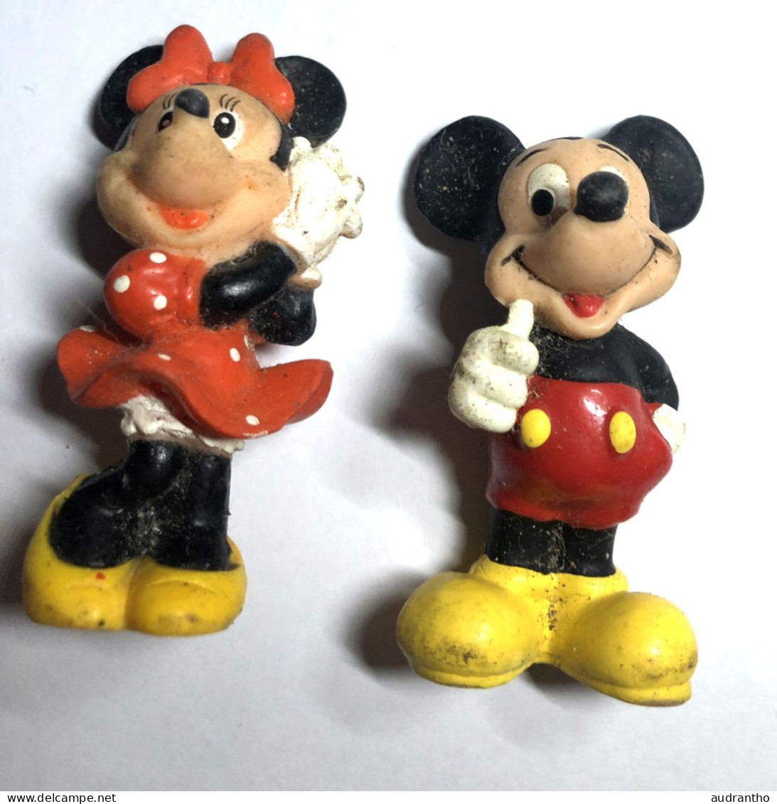2 Figurines EURO DISNEY MICKEY ET MINNIE - Disney