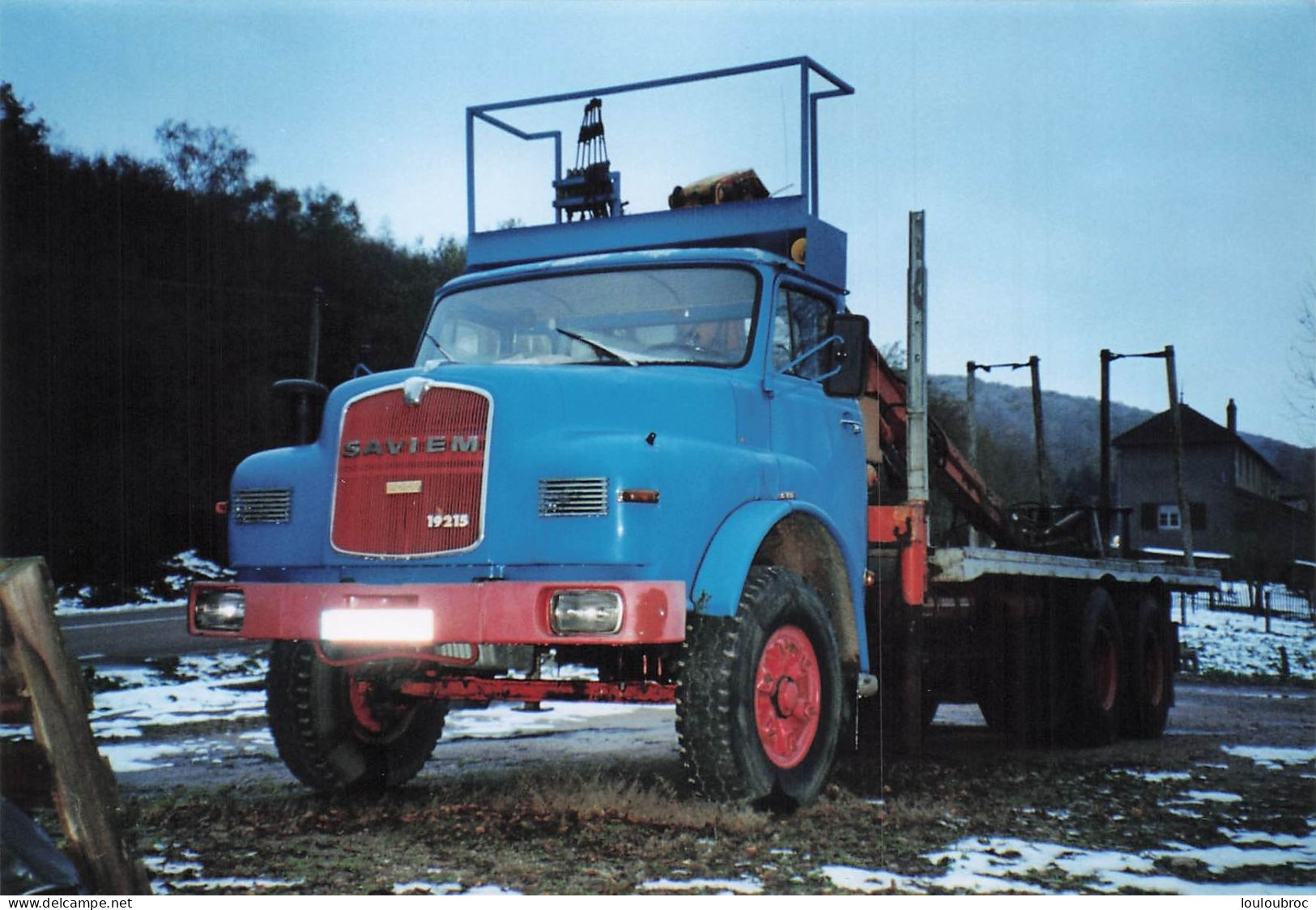 CAMION SAVIEM  PHOTO 15 X 10 CM - Cars