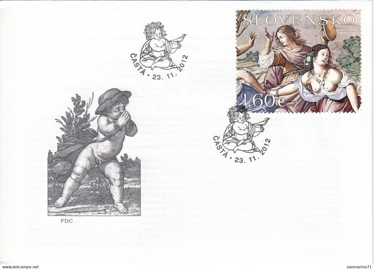 FDC SLOVAKIA 697 - FDC