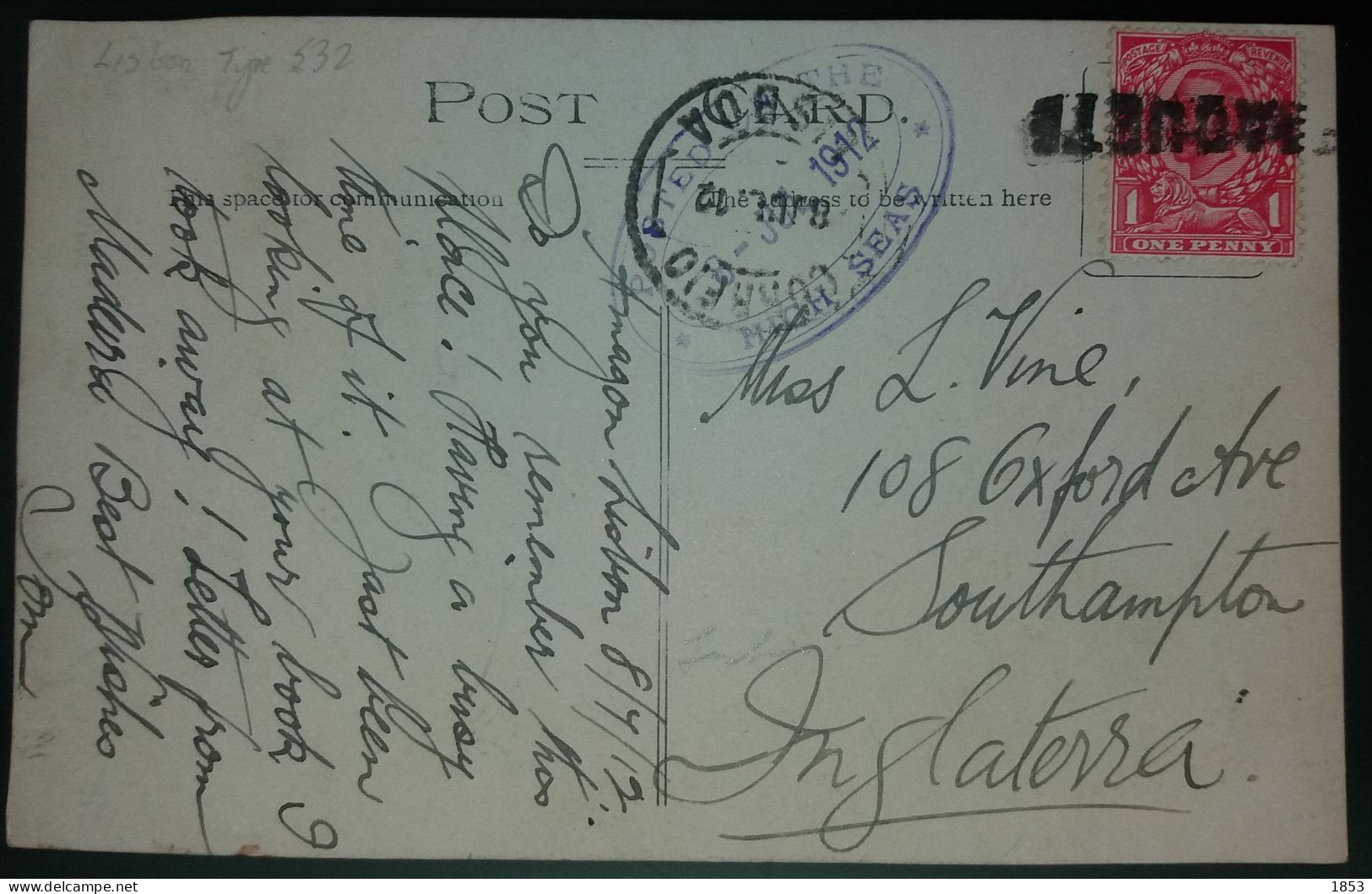 MARCOFILIA - CORREIO MARITIMO - PAQUETE - Postmark Collection