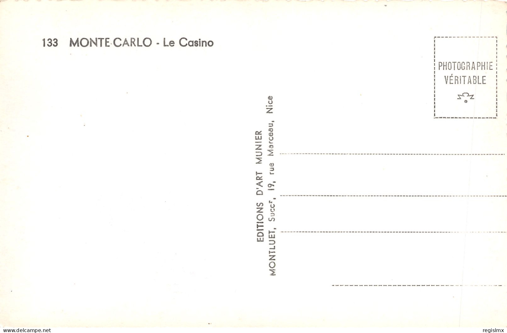 98-MONTE CARLO-N°T1135-H/0097 - Autres & Non Classés