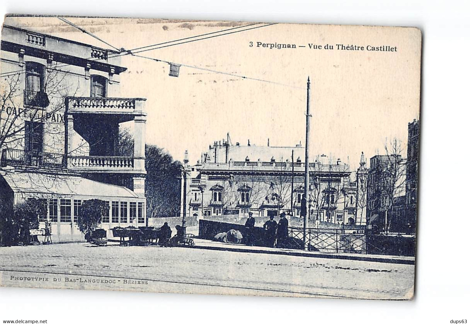 PERPIGNAN - Vue Du Théâtre Castillet - Très Bon état - Perpignan