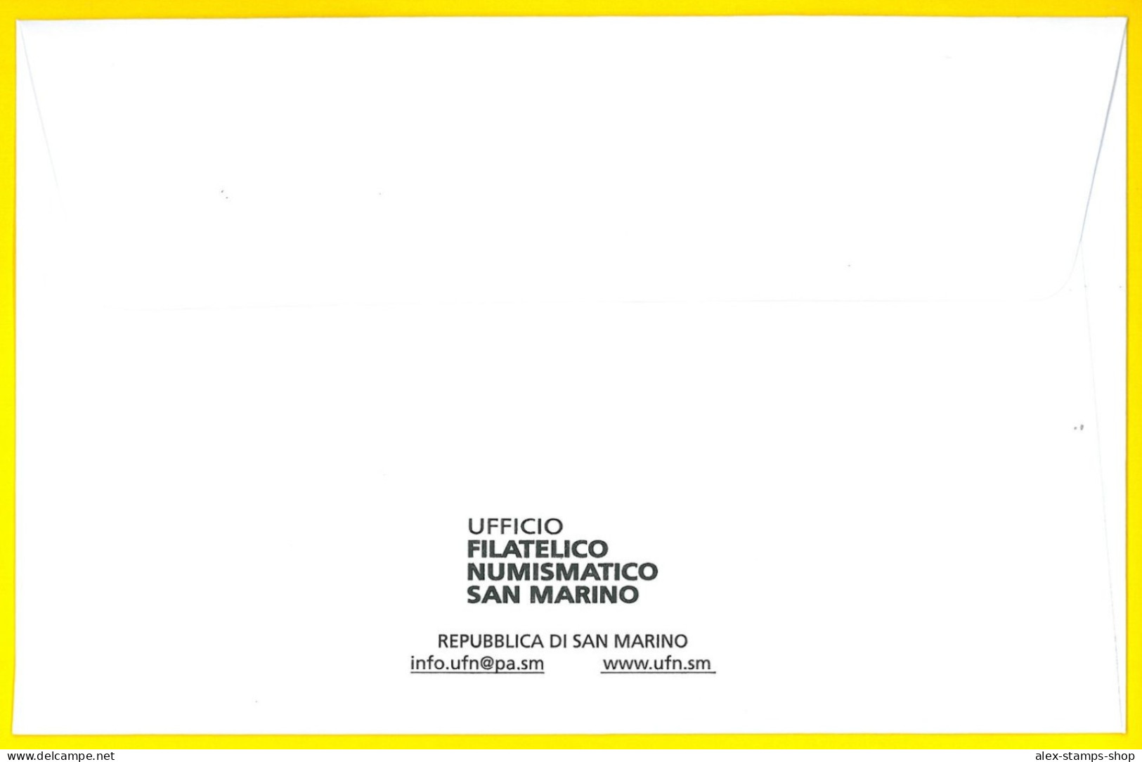 SAN MARINO 2020 FDC CAMPIONATO EUROPEO CALCIO 2021 FIRST DAY - FDC