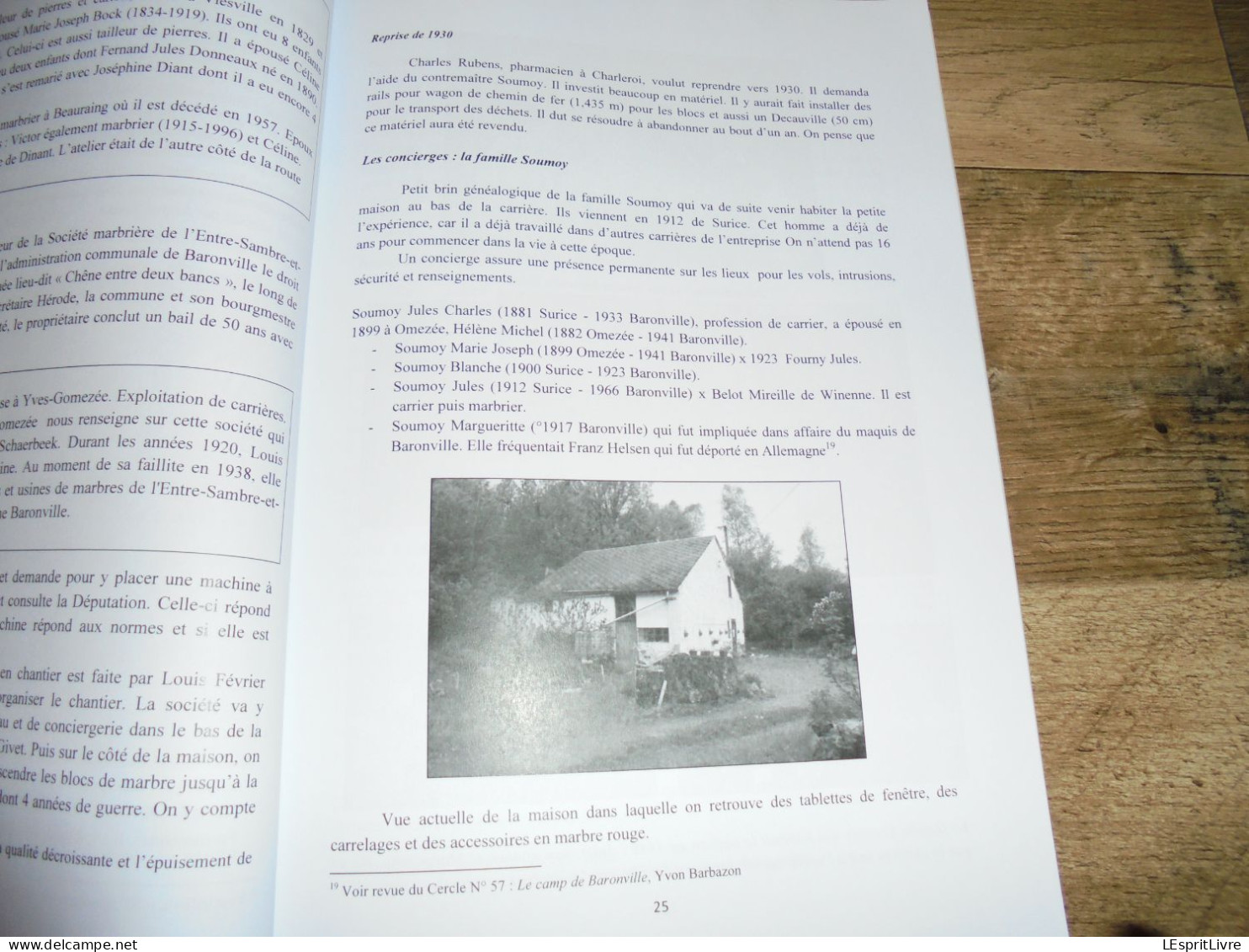 BEAURAING ET SA REGION N° 58 Régionalism Carrière Marbre Baronville Crash Halifax Avion RAF Sevry Winenne Honnay