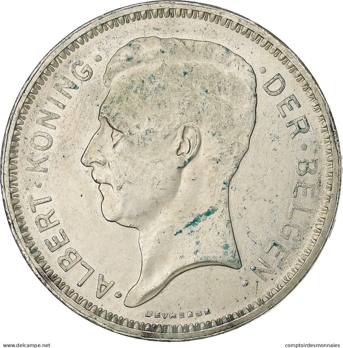 Belgique, 20 Francs, 20 Frank, 1934, Argent, TB+, KM:104.1 - 20 Francs