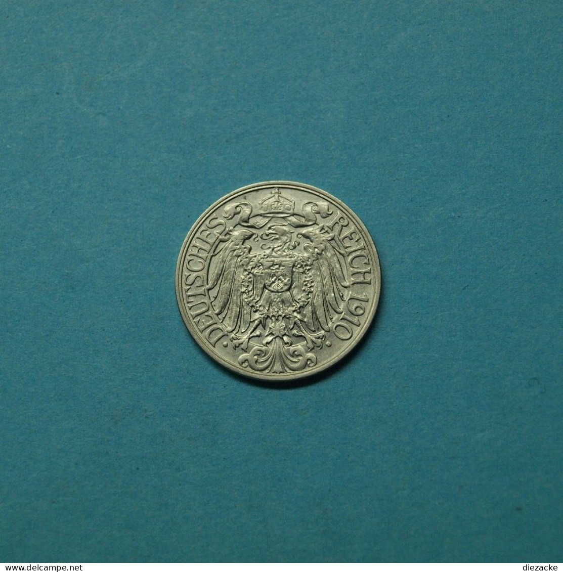 Kaiserreich 1910 A 25 Pfennig (M5212 - Other & Unclassified
