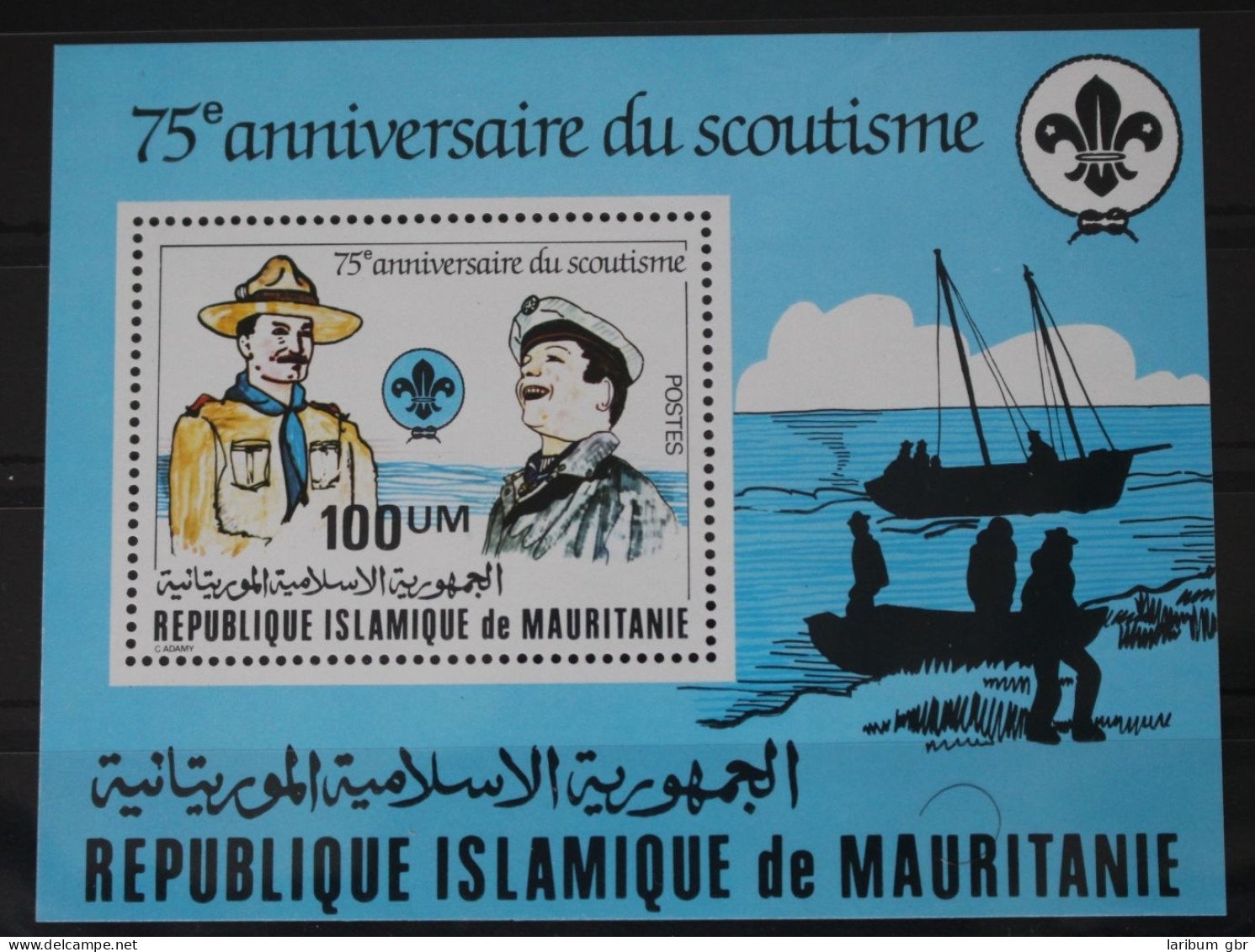 Mauretanien Block 33 Mit 748 Postfrisch Pfadfinder #WS164 - Mauritanie (1960-...)