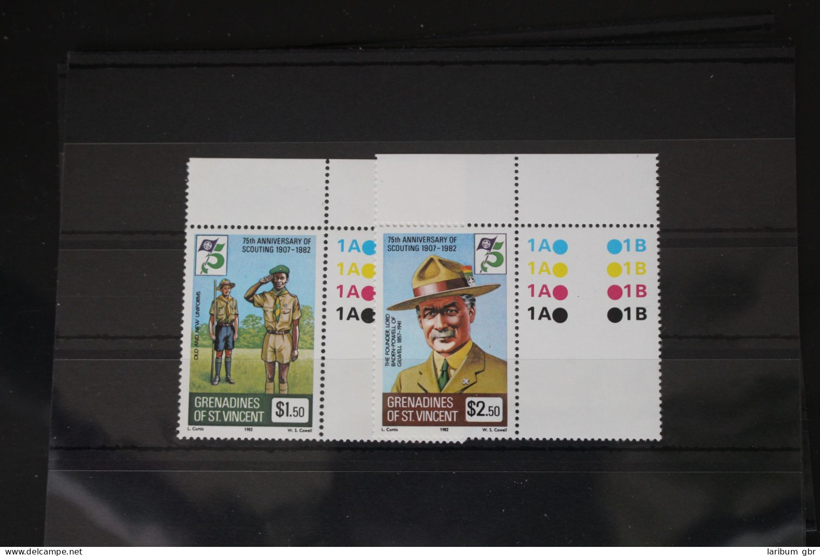 St. Vincent Und Die Grenadinen 247-248 Postfrisch #WS197 - St.Vincent Und Die Grenadinen