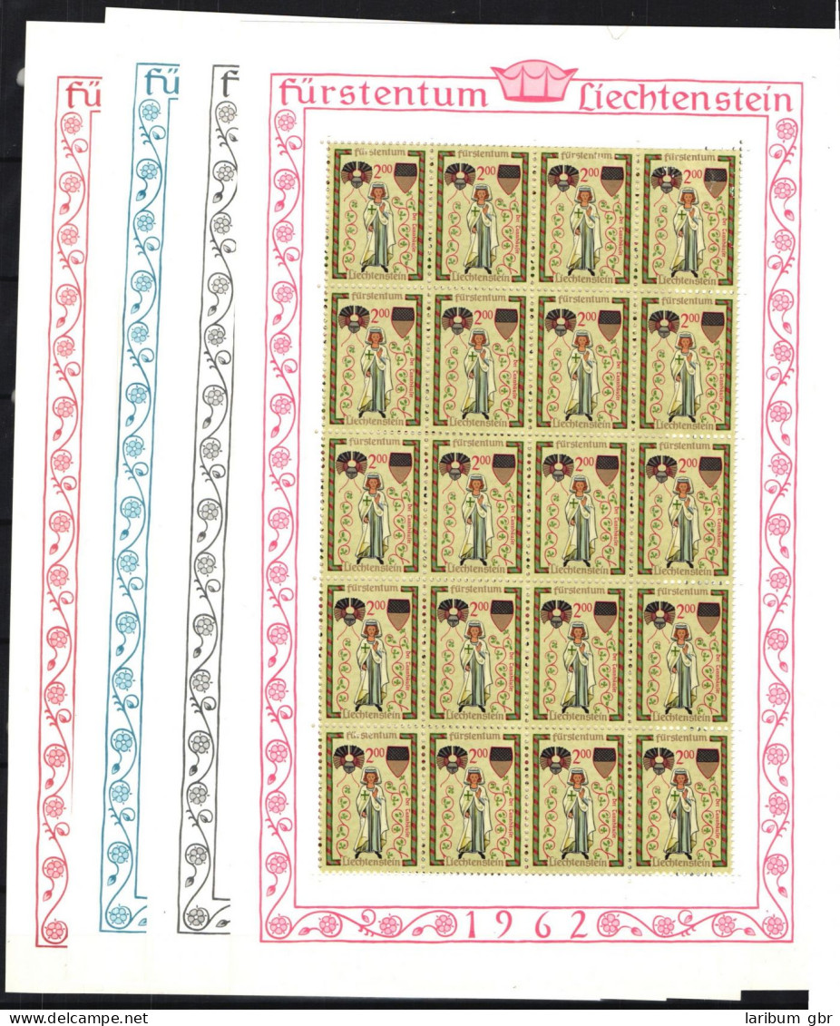 Liechtenstein 420-423 Postfrisch Als Kleinbogen #JI649 - Sonstige & Ohne Zuordnung