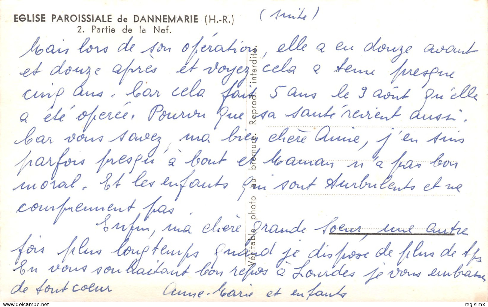 68-DANNEMARIE-N°T1139-B/0027 - Dannemarie