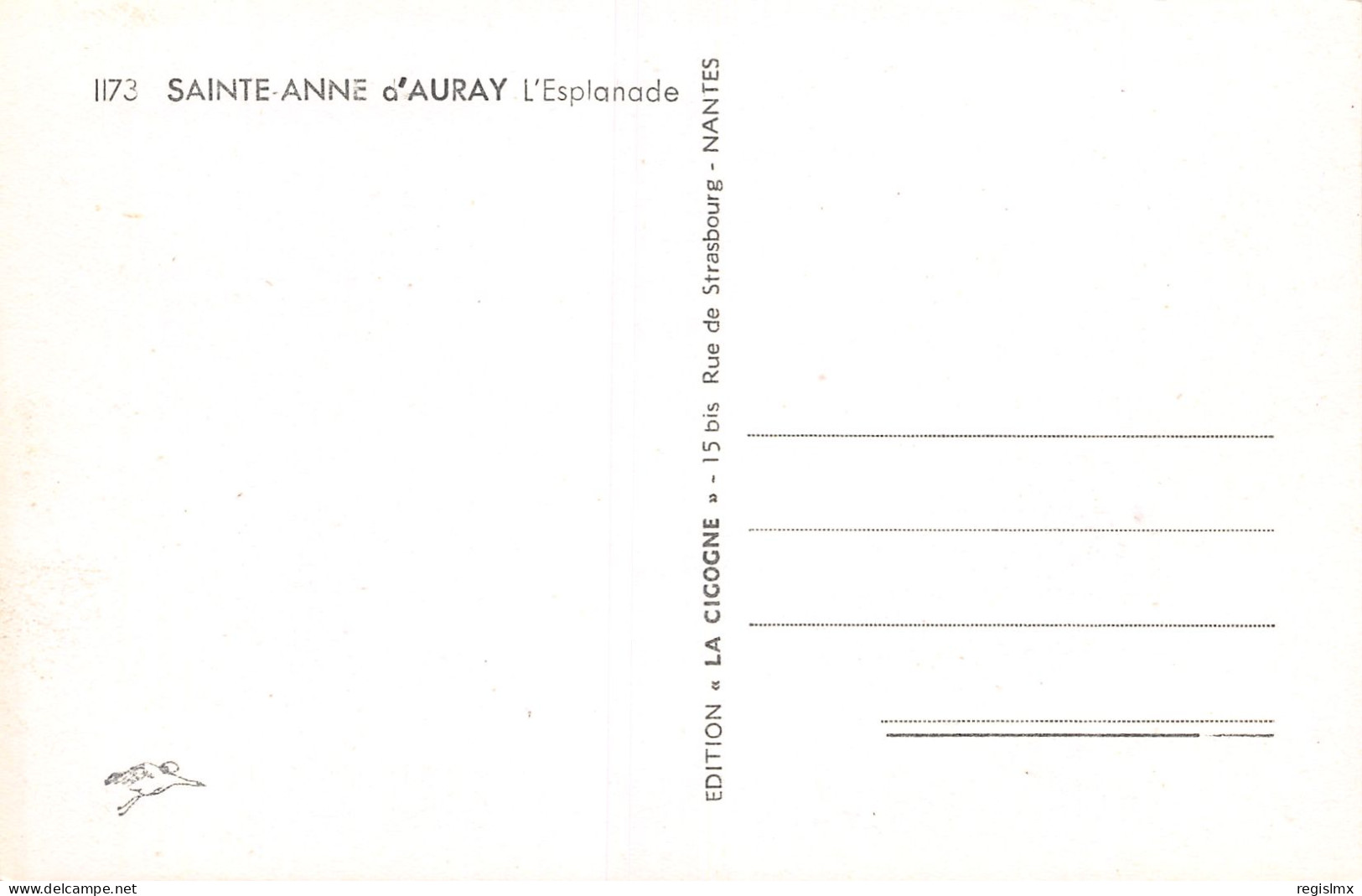 56-SAINTE ANNE D AURAY-N°T1139-C/0303 - Sainte Anne D'Auray