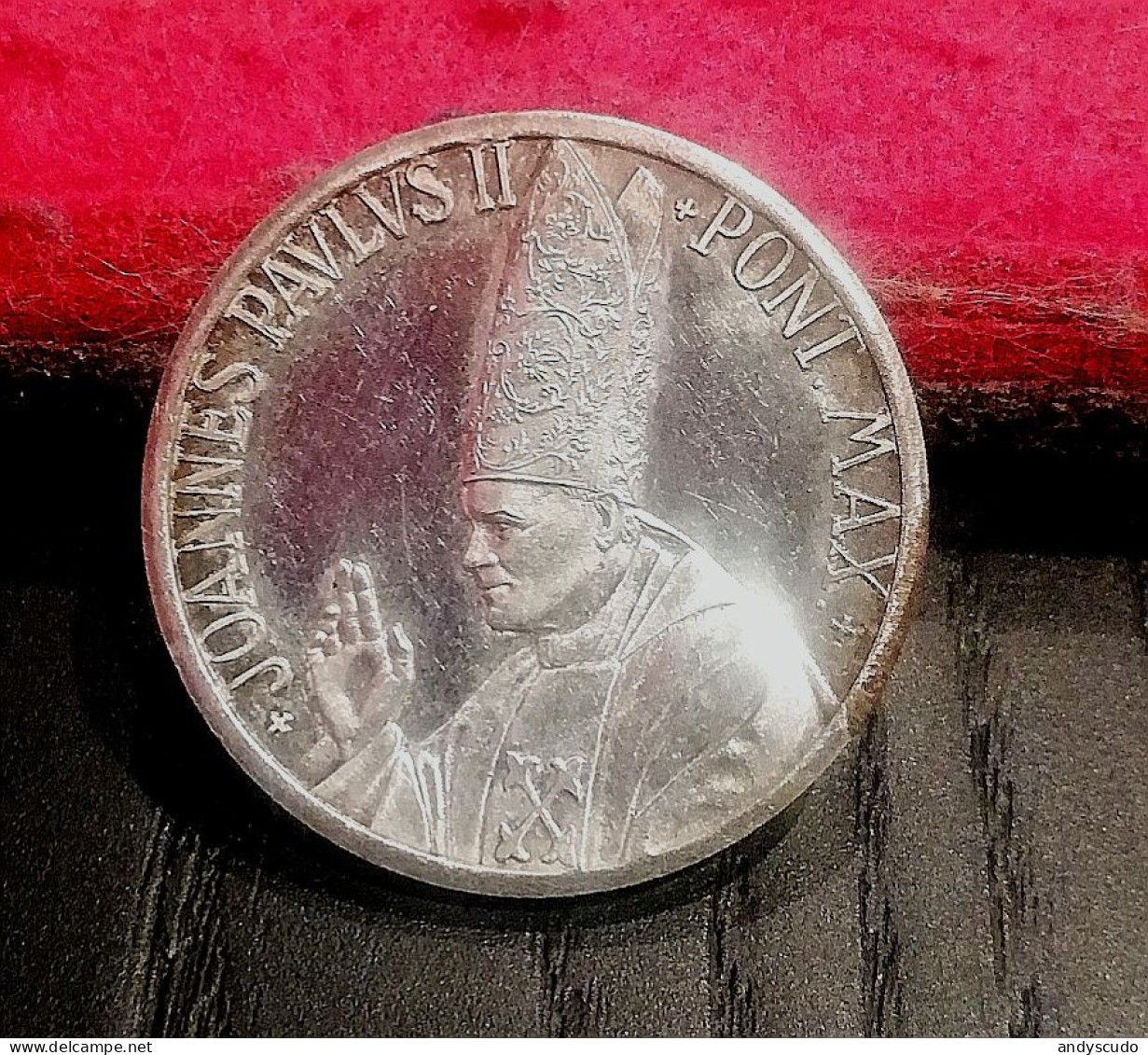 Vaticano Medaglia Argento TOTIS TUUS 1978 Giovanni Paolo II - Adel