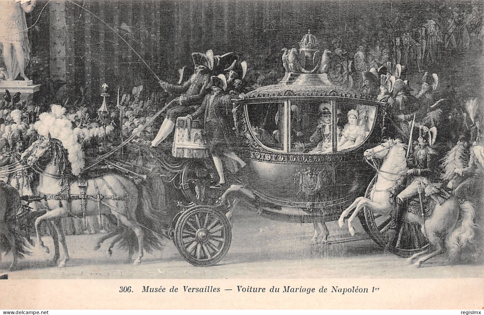78-VERSAILLES LE MUSEE VOITURE DU MARIAGE DE NAPOLEON 1ER-N°T1139-H/0295 - Versailles (Château)