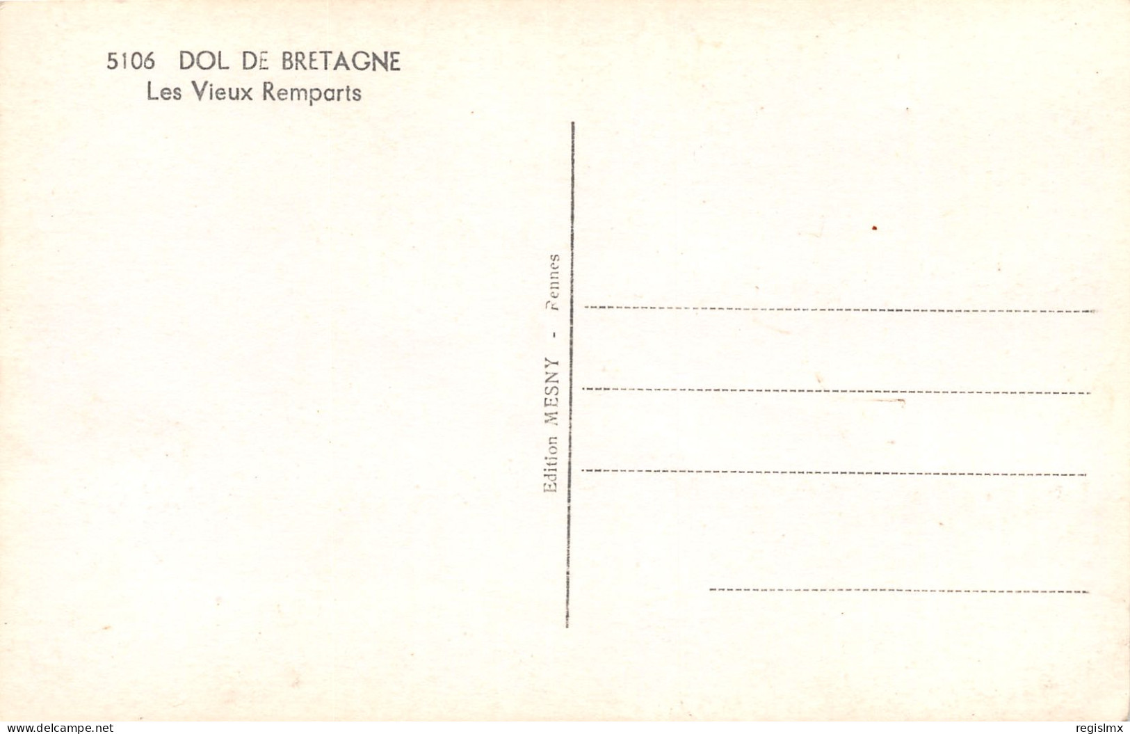 35-DOL DE BRETAGNE-N°T1140-F/0325 - Dol De Bretagne