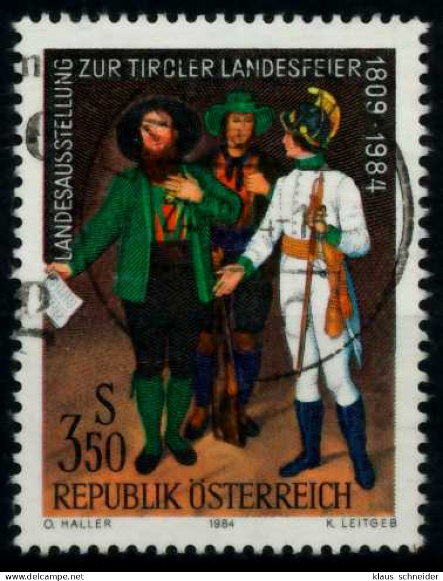 ÖSTERREICH 1984 Nr 1780 Zentrisch Gestempelt X700182 - Usados