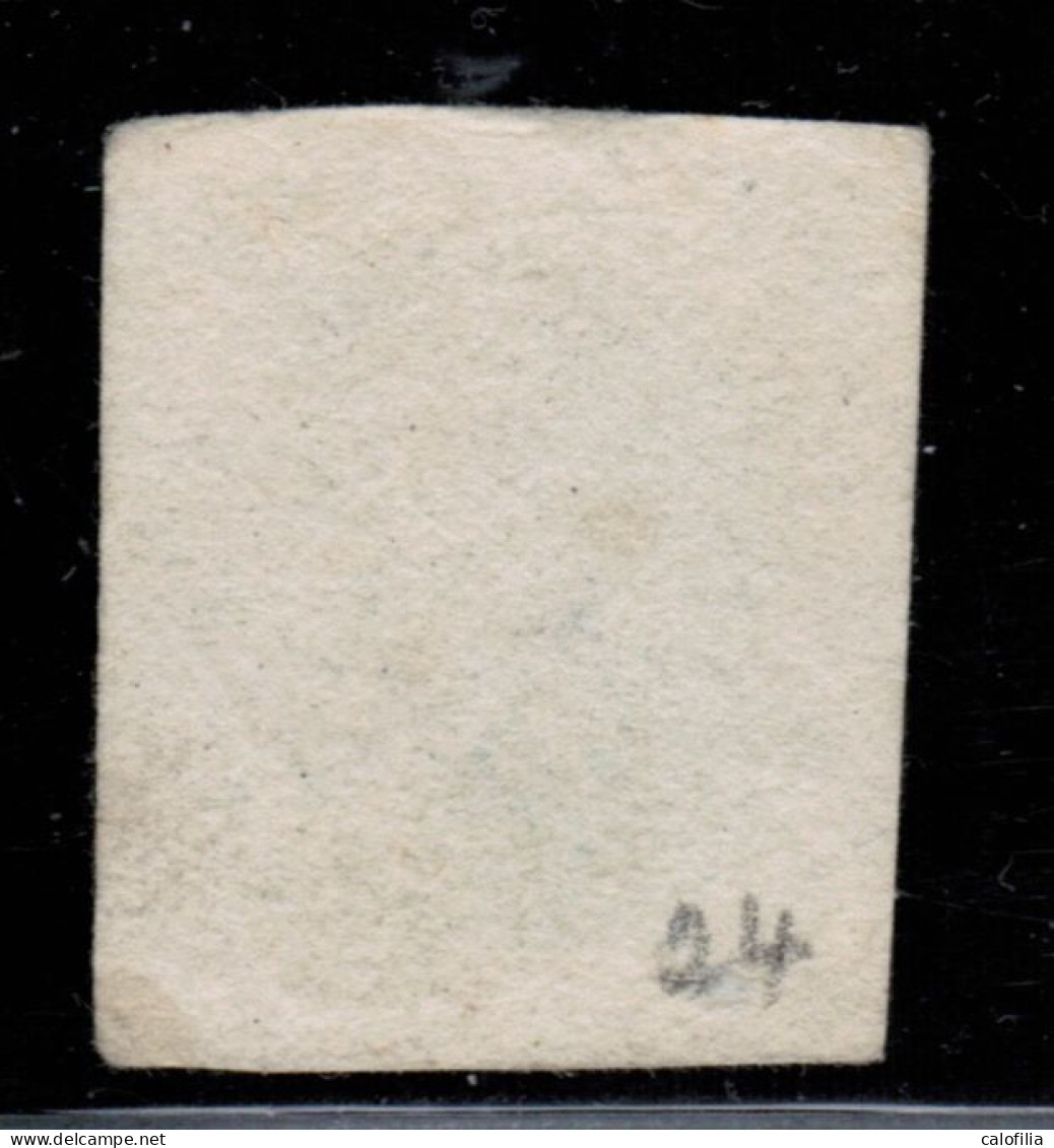 COB 7 - Curiosite,  Obliteration "Rouille De Bruxelles" A Encre Experimentale Utilisee Exclusif Sur Le COB 7/ P24, R.R.R - 1851-1857 Medaillons (6/8)