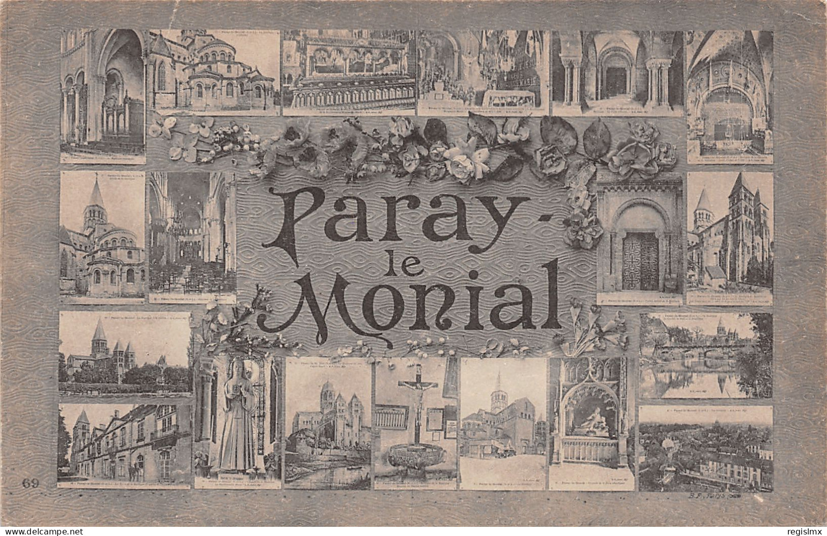 71-PARAY LE MONIAL-N°T1141-G/0273 - Paray Le Monial
