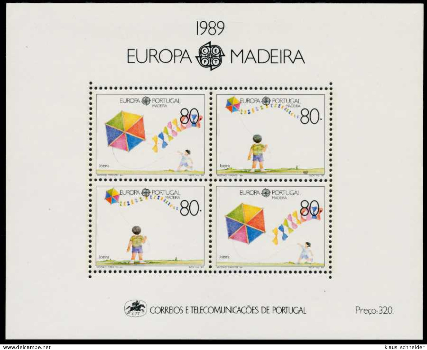 MADEIRA Block 10 Postfrisch S00E042 - Madère